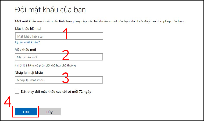 Nhập mật khẩu mới của bạn